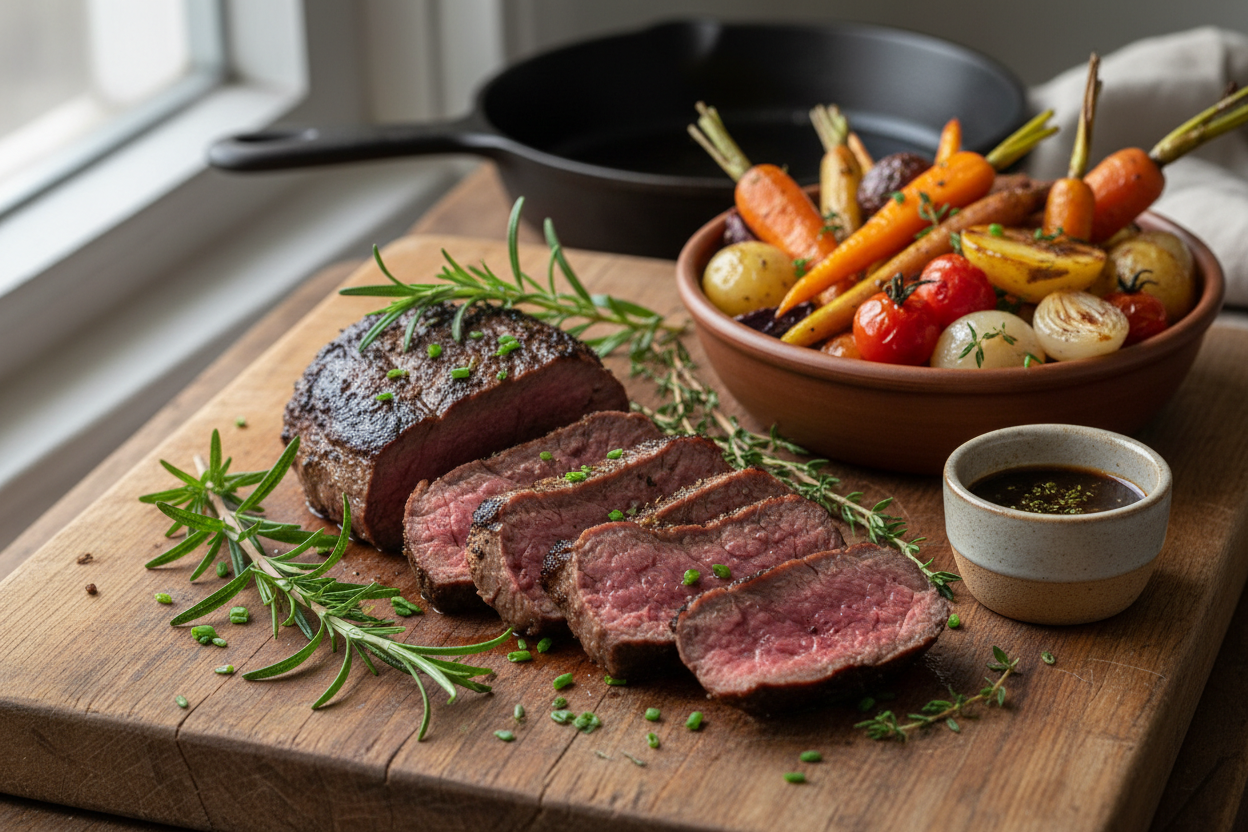 beef heart cooked