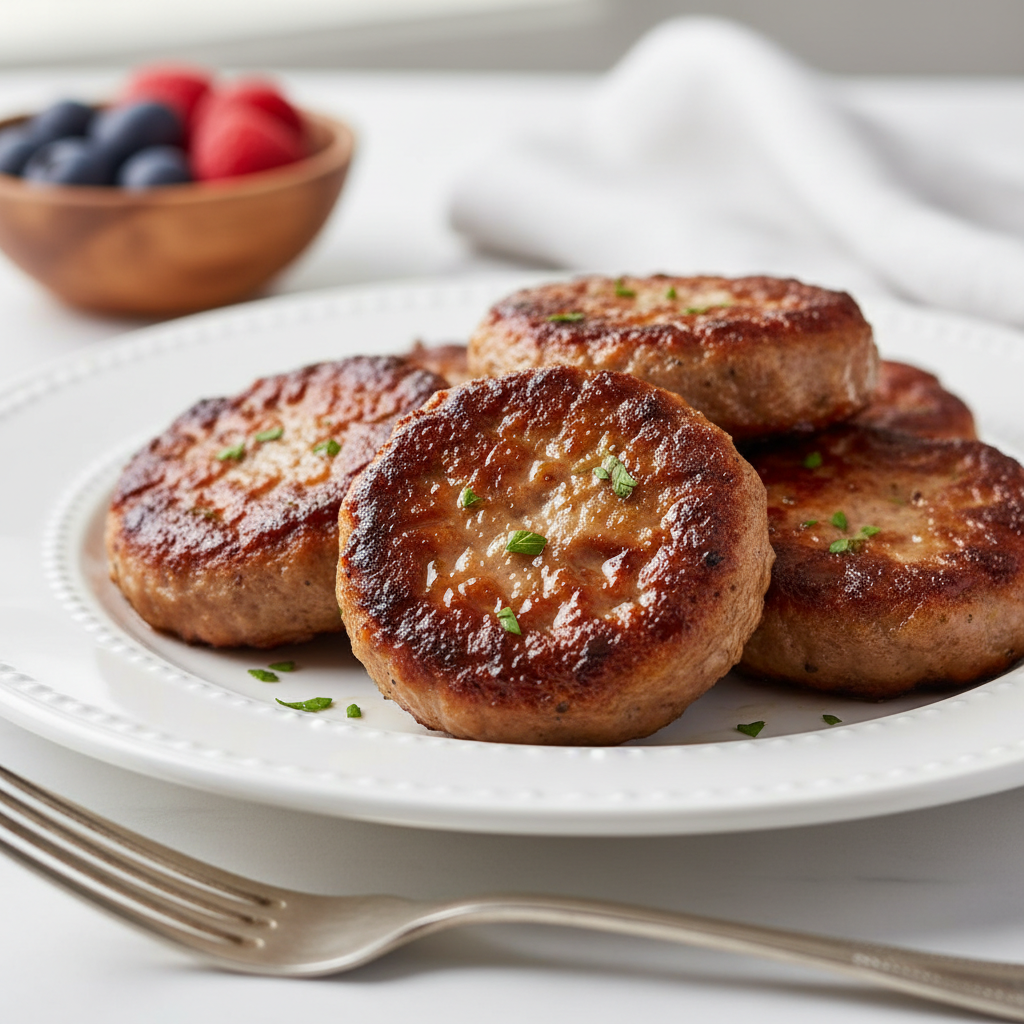 breakfast sausage paties