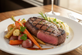 New York strip steak dish