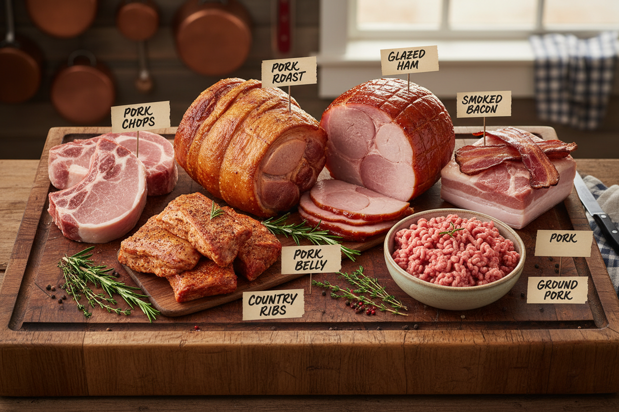 Pork Cuts - Half Hog Bundle (72 lbs)